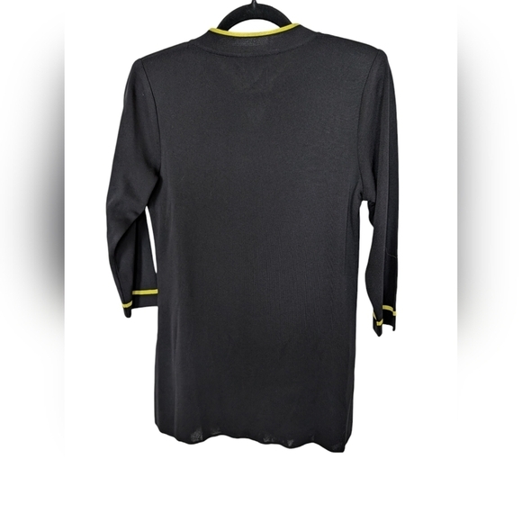 Exclusively Misook black tunic sz S - Picture 2 of 6